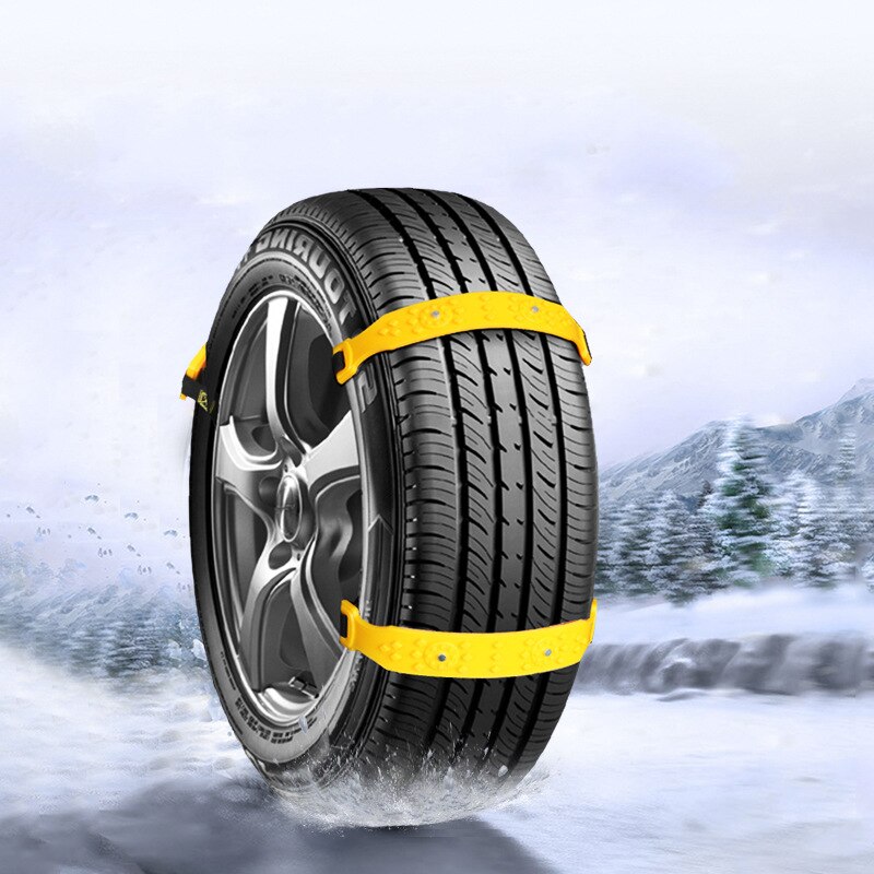 8 teile/satz 4 teile/satz Auto Reifen Schnee Kette Winter Fahrbahn Sicherheit Reifen Schnee Einstellbar Anti-skid Sicherheit Rad TPU ketten