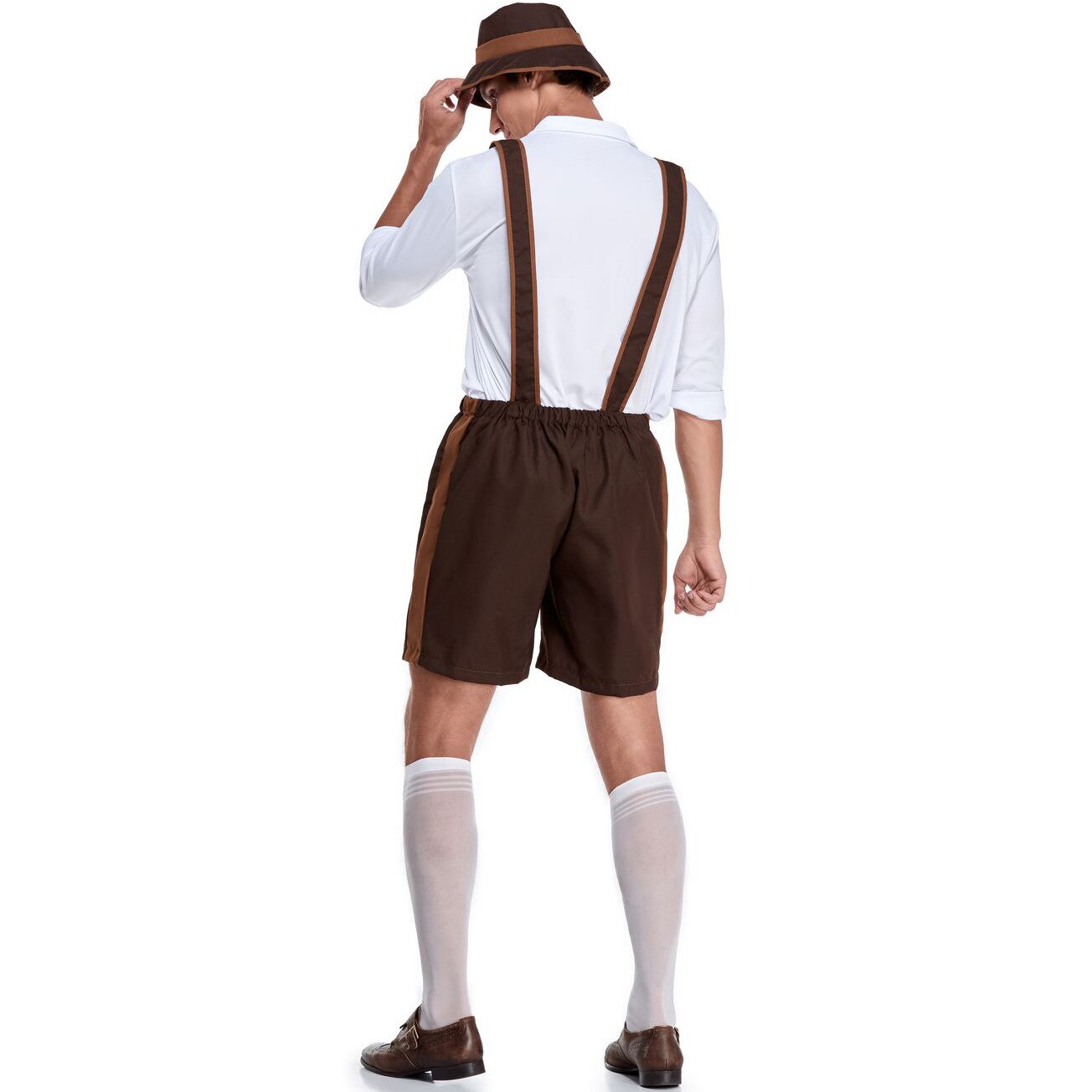 Adult men hansel oktoberfest in Munich Bavarian straps dress clothing Halloween