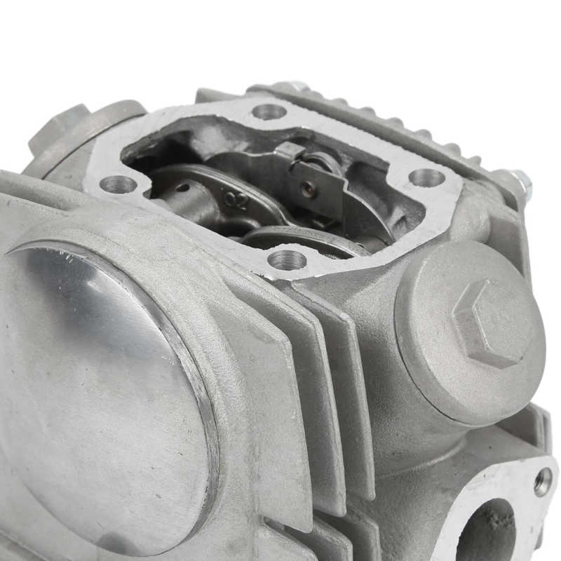 Cylinder Head Assembly Engine Cylinder Assembly 52.4mm/2.06in for 4 Stroke 110cc Chinese ATV Go Karts Scooter