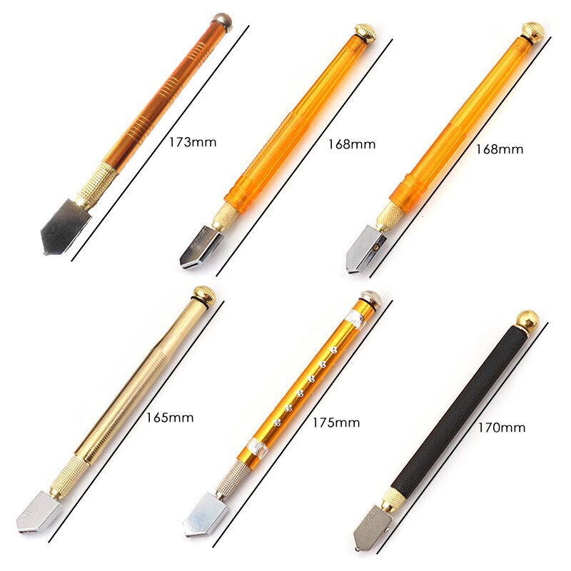 Glass Cutting Tool Glass Cutter Diamond Cutter Head Steel Blade Cutting Tool Oil Supply -skid Metal Handle For Manual Tool