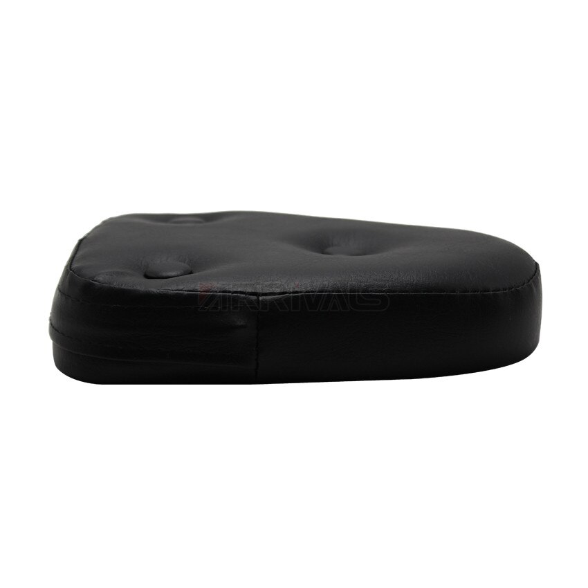 Pour Harley universel arrière passager dossier noir moto siège coussin en cuir PU Motobike Sissy Bar