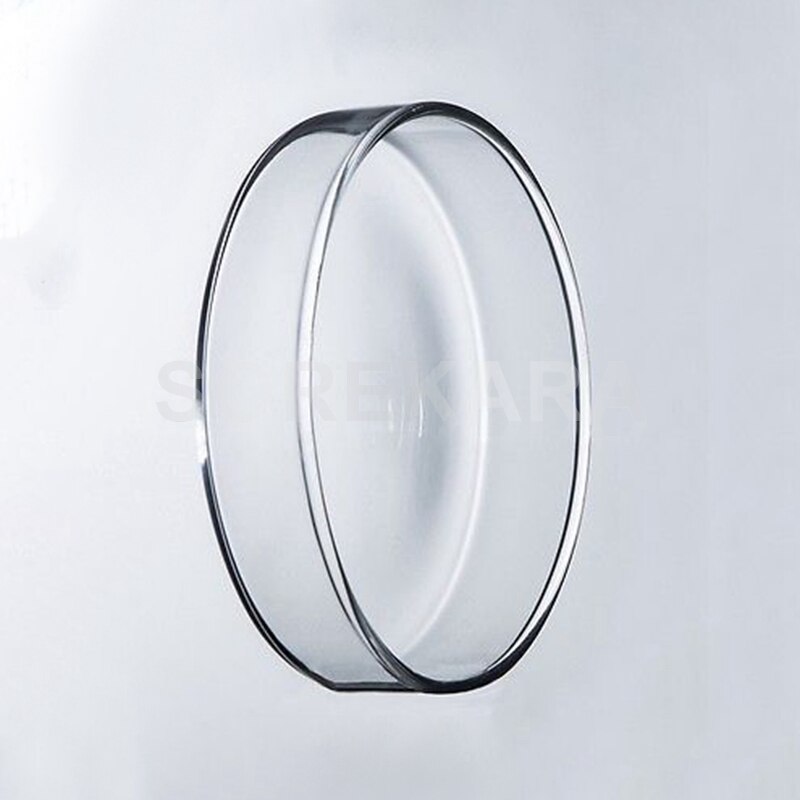 Boîte De Pétri En Verre Borosilicate - 90 X 90 X 18 Mm - Réutilisable, Facile à Nettoyer - Pour Cultures Et Expériences