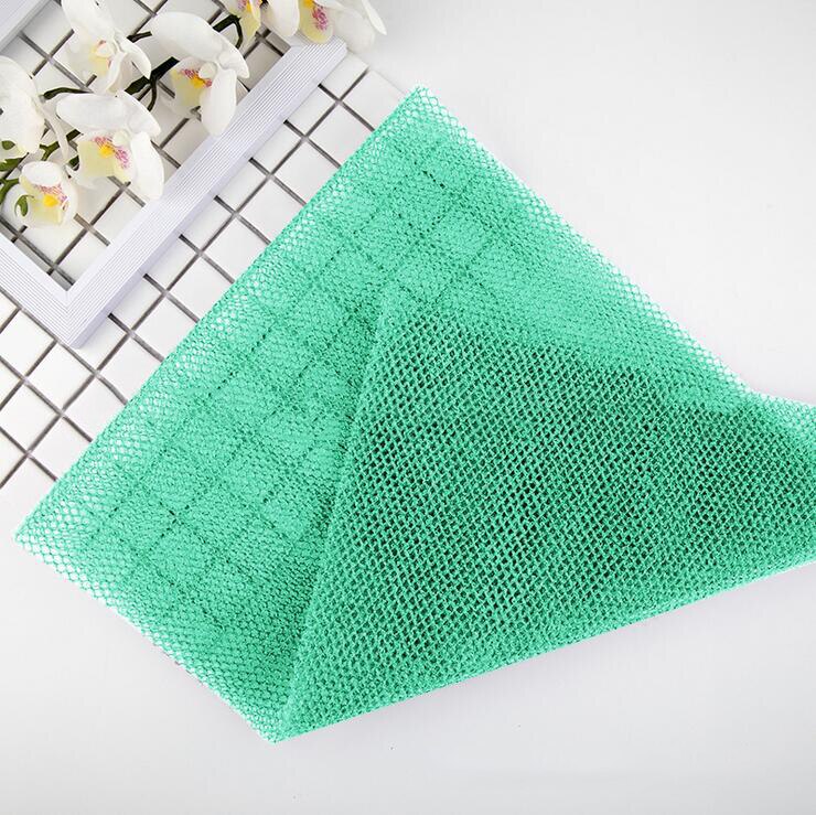 Esponja de Red Africana de 30x80cm, malla exfoliante Africana para el cuerpo, Red de lavado, paño de baño largo, ducha, 1 unidad: Green