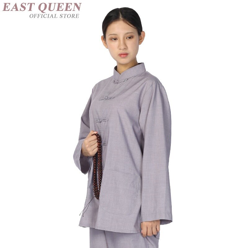 monaco buddista abiti abbigliamento costume monaco shaolin abbigliamento monaco buddista abiti uniforme abbigliamento meditazione KK2292 Y