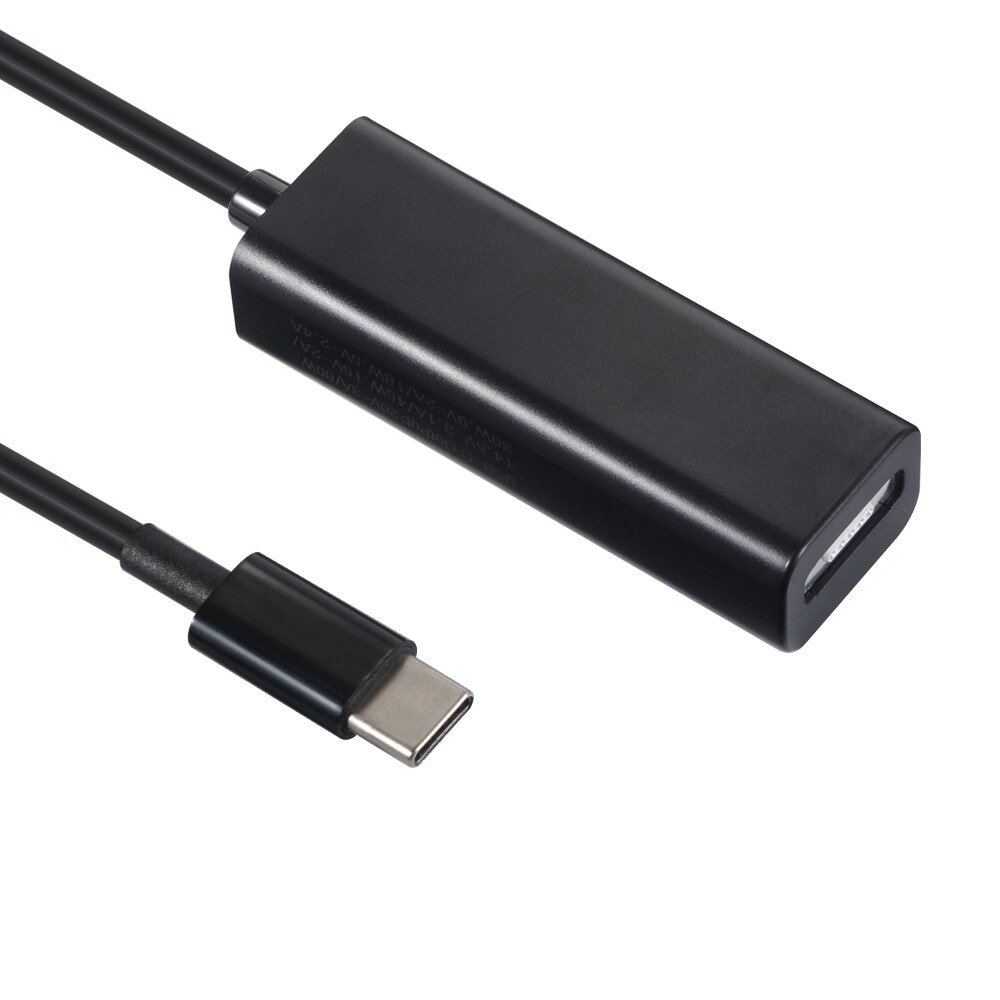 Svart / hvit usb c til magsafe 2 adapter magnetisk 5- pinner omformer til macbook pro #50