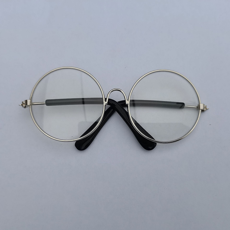 Jolies lunettes de soleil rondes Vintage pour chat, lunettes réfléchissantes pour petit chien, chat, Photos d'animaux de compagnie, produits pour animaux de compagnie, accessoires: L / Or