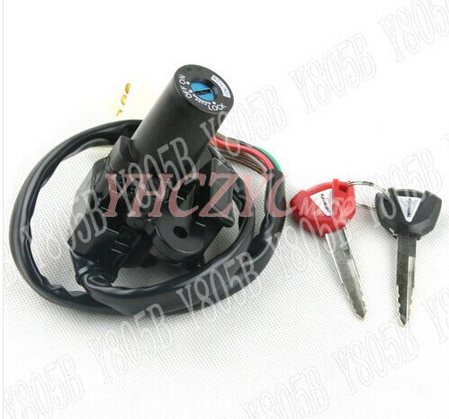 Motorcycle Ignition Switch Lock Key Set For Kawasaki ZXR400 1991-1999/ ZXR750 1991-1994