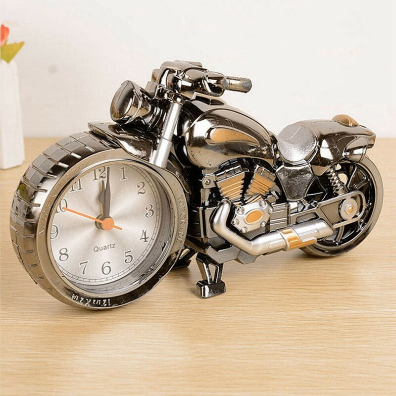 Motorrad Wecker bilden Kreative retro Luxus Boutique Möbel Hause Dekorateur