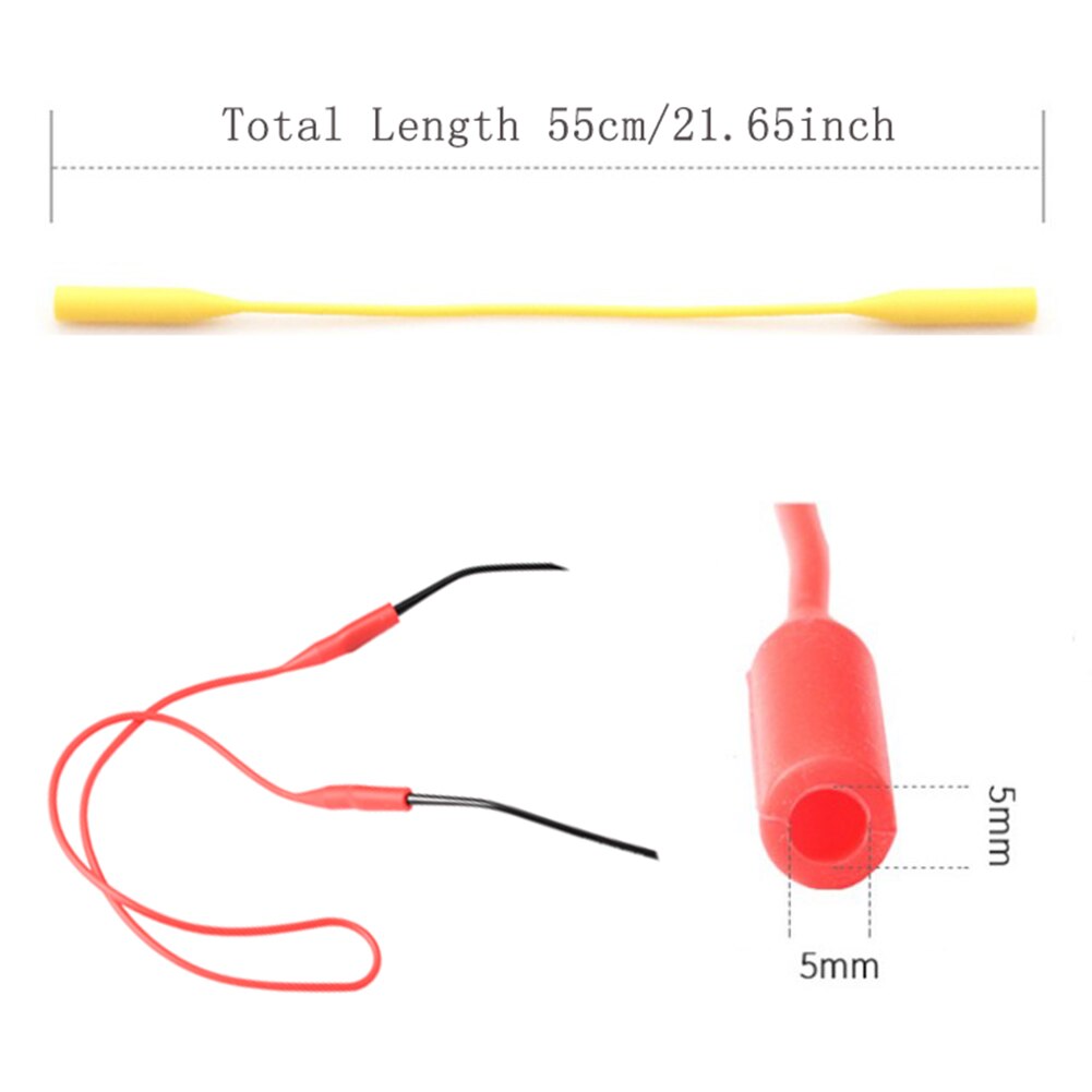 1 Pc Verstelbare Kleur Elastische Siliconen Brillen Bandjes Zonnebril Keten Sport Anti-Slip String Bril Touwen Band Cord Holder