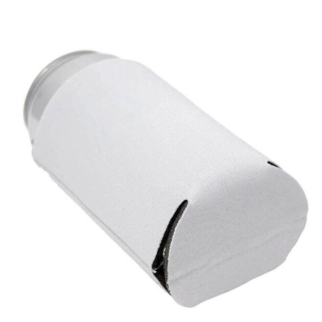 10 stk neopren øl dåsekøler drikke kop flaske ærme isolator wrap cover hvid