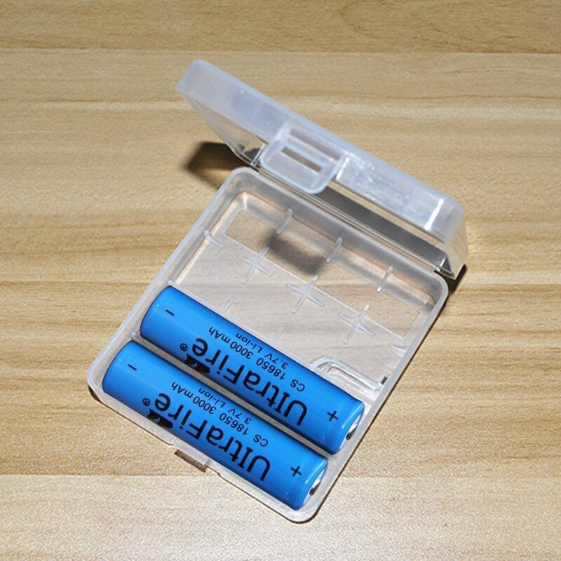 Battery Case for AA/AAA Plastic Cover Battery Holder Storage Box for 2 4 8 Slots AA AAA Rechargeable Battery Container Organizer