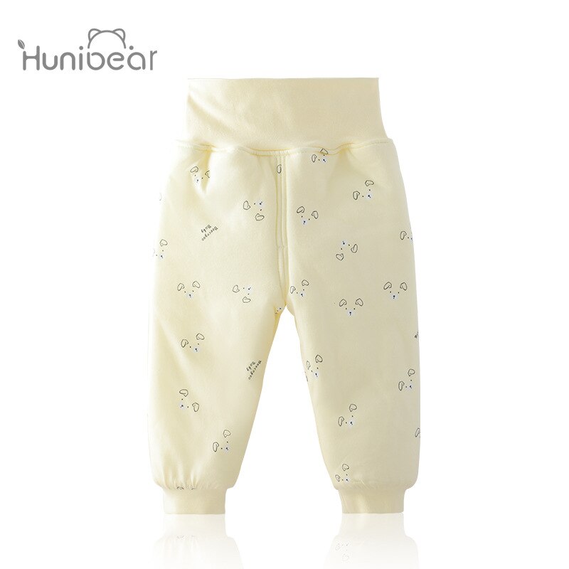 -né pantalon automne hiver pur coton sommeil pantalon pour bébé garçons filles infantile épaissir pantalon enfants solide pyjamas