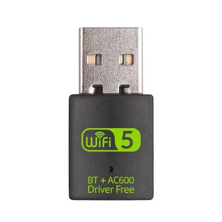 USB Wifi Dongle Bluetooth Wireless Adapter PC WiFi Receiver Network signal receiver transmitter: WHITE