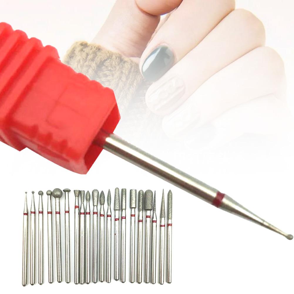 Tungsten Steel Nail Drill Bit Gel Polish Removal Milling Pedicure Manicure Tool Nail Drill Bit For Electric Manicure Drills