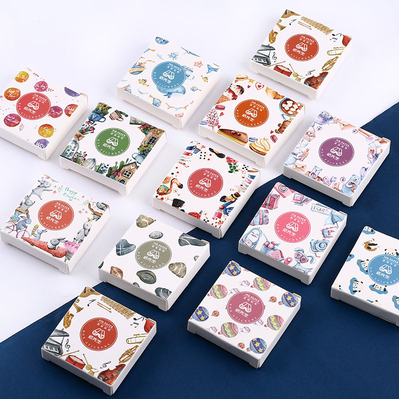 40 Stuks/doos Van 12 Snoep Fairy Decoratieve Dagboek Stickers Plakboek Japanse En Koreaanse Leuke Decoratieve Briefpapier Stickers