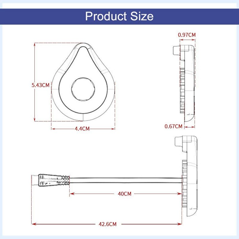 -Bike Power Pedal Assist Sensor Cycling Accessories Bicycle Parts Bicycle PAS Electric Bicycle Pedal Sensor