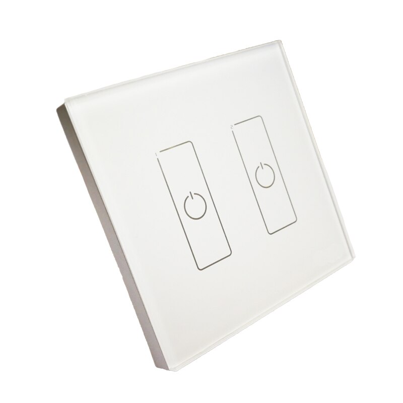 EDA2 Dali Led dimmer 2 Channel Dali Led Controller On/Off Switch Wall Mount Touch Panel Dimmer Dali LED Controller