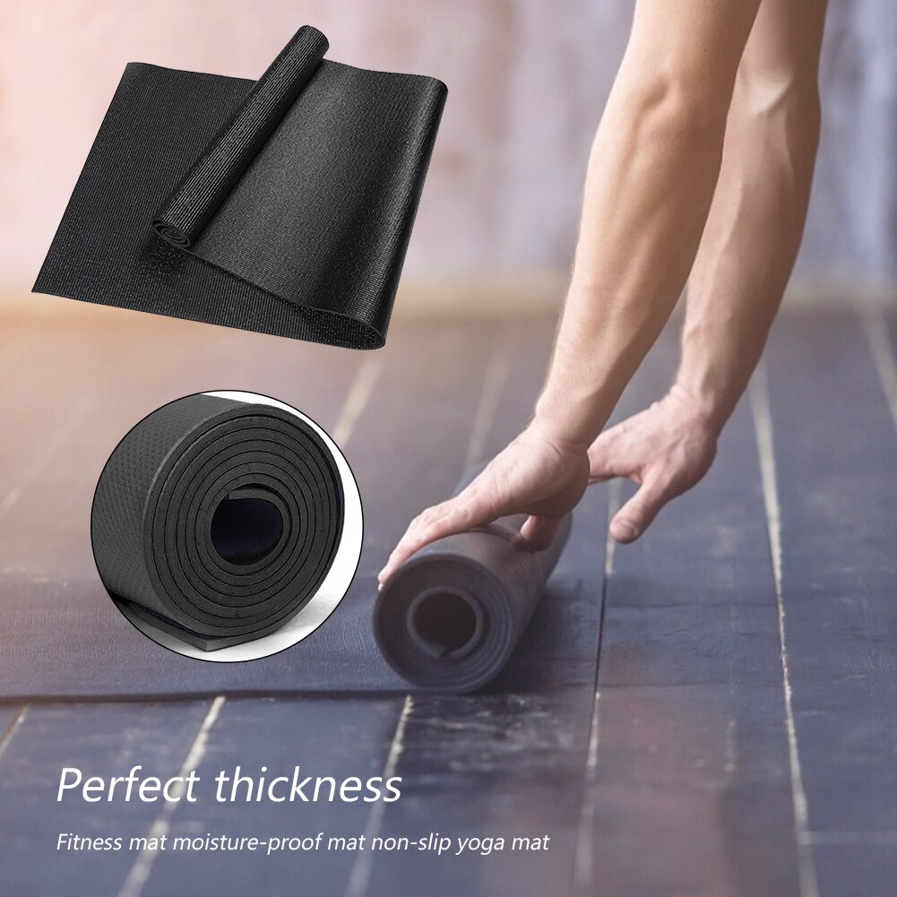 All Purpose Non-Slip Gymnastic Pilates Exercise Mat Thickness EVA Yoga Mat Exerciser Equipments Gym Training