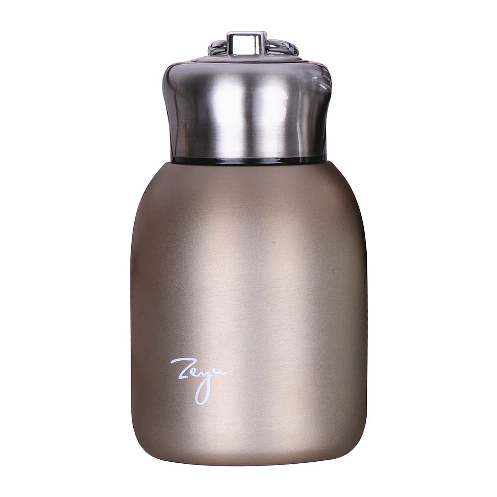 Mini rustfrit stål vakuumflasker termokop kaffe te mælk rejse krus termoflaske termokop rejse vandflasker 300ml: 02