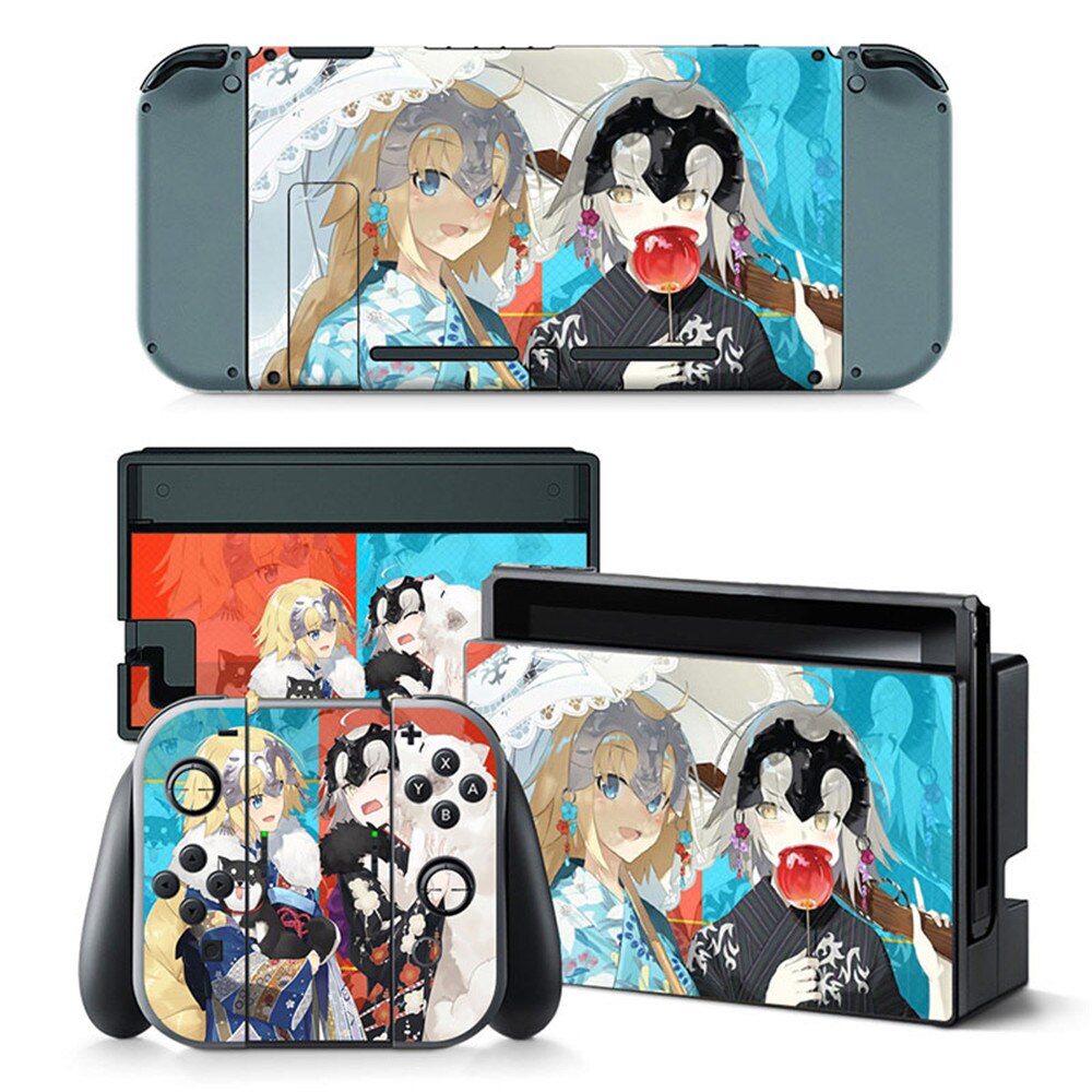 Video Game Vinyl Decal Skin Sticker Cover for Nintendo Switch Console System: TN-switch-5386