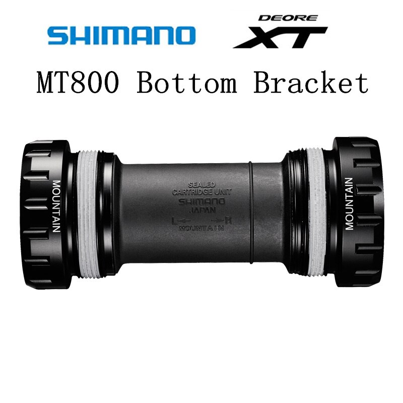 Shimano-pedalier DEORE XT SLX para bicicleta de montaña, soporte inferior SM BB, MT800, MT800-PA, Hollowtech II, 68/73mm, MT800, MT800, PA, ajuste a presión, 89,5-92mm: MT800 BSA