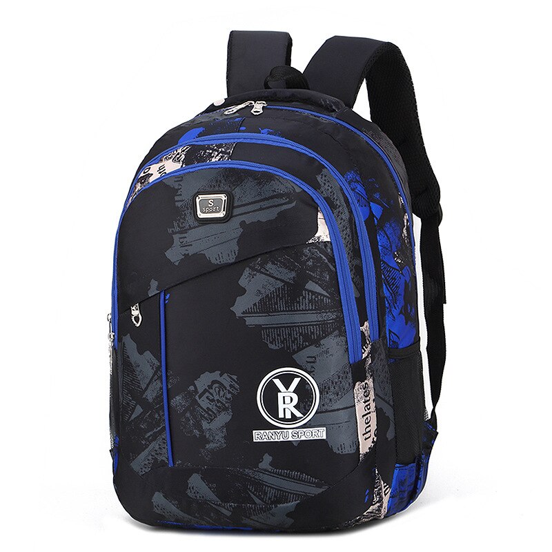 Waterdichte kinderrugzakken voor jongens, basisschoolboekentas, sac enfant kinderschooltassen, orthopedische rugzakken voor kinderen: Blauw