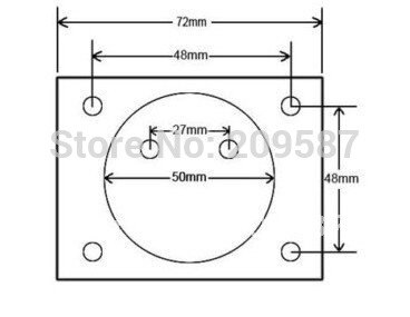Analoge Volt Voltage Voltmeter Panel Meter Dc 0-15V