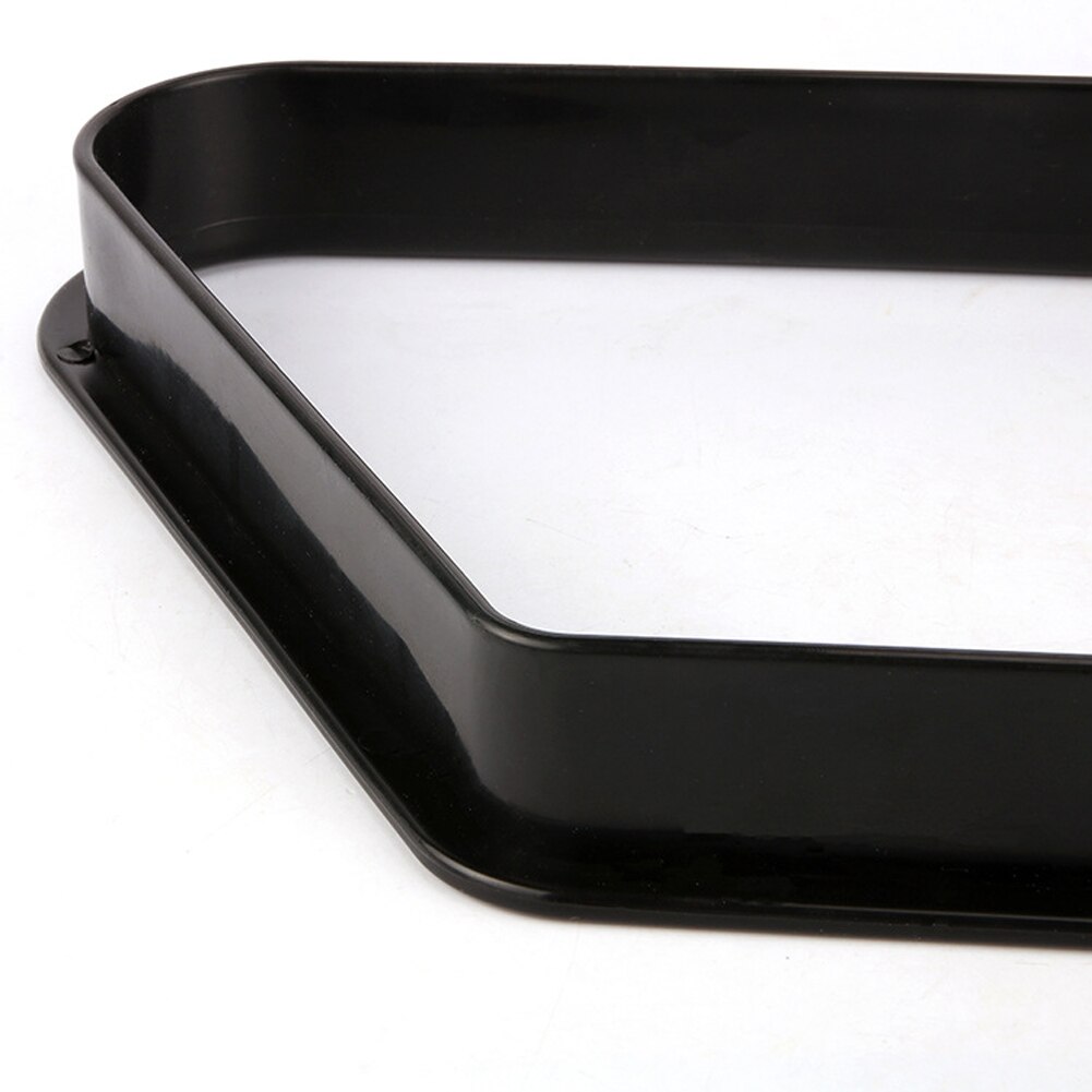 9 boules billard Triangle supports sport Durable lisse pratique résistant à l'usure plastique noir accessoire Table de billard