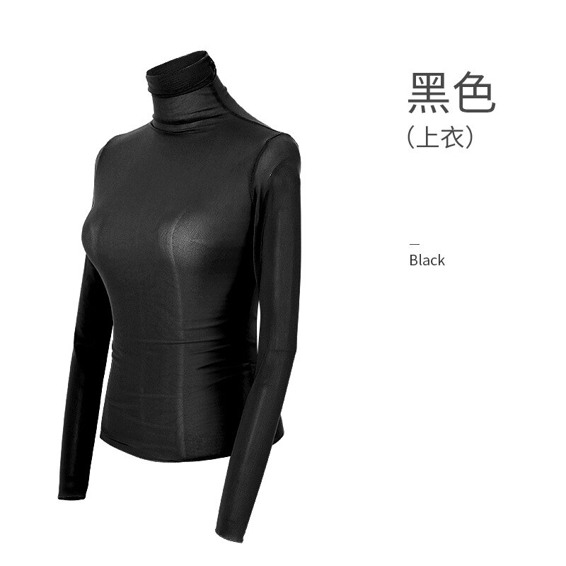 1pcs/lot vintage Women Ballet costumes Adults Dance long sleeve top Skirts Adults Soft Gradient Gray Ballet Dress: 3 / S