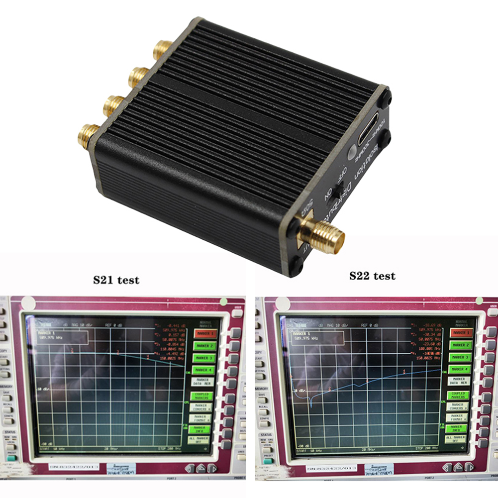 Active RF Isolation Splitter 100kHz To 150MHz Active RF Isolated Distributor for RF Signal Radio Antenna
