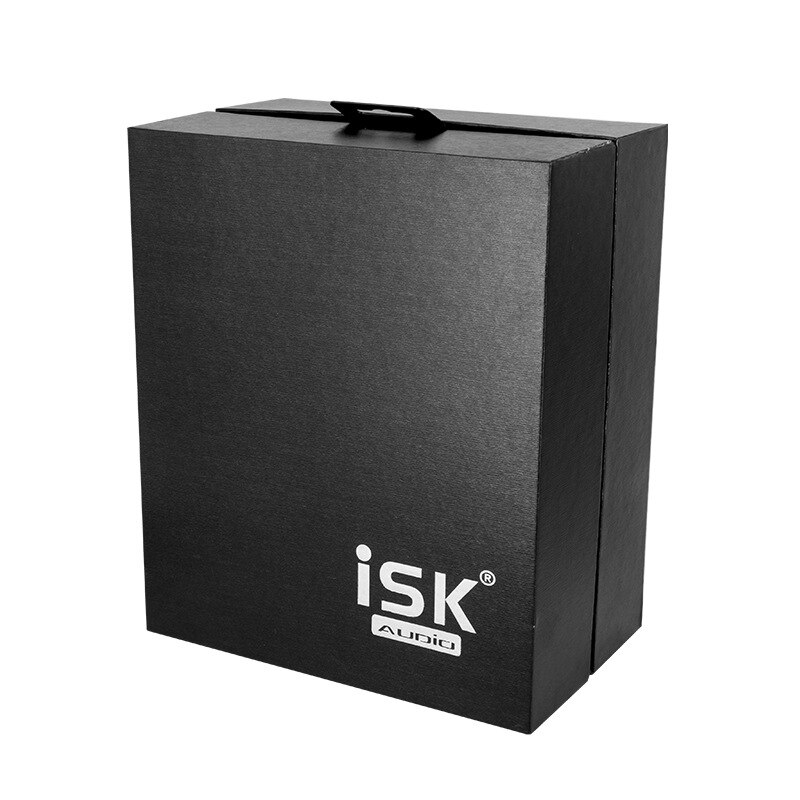 ISK MDH8500 Monitoring Headphones Fully Enclosed Dynamic Noise Canceling Stereo Earphone Headset Studio Headphones: with box