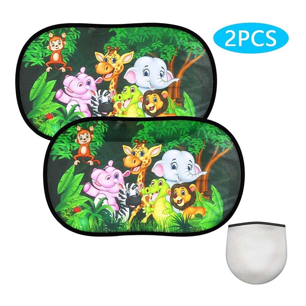 2pcs Set Car Sunlight Shade For Kid Baby Pet Windscreen Car Shade Window Shade Roof Window Sunlight Protective Car Shield Visor