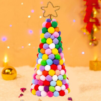 Christmas Tree Children Art&amp;Craft Handcraft Activity Decor DIY Christmas Tree Material Package Handmade Christmas Tree: 5