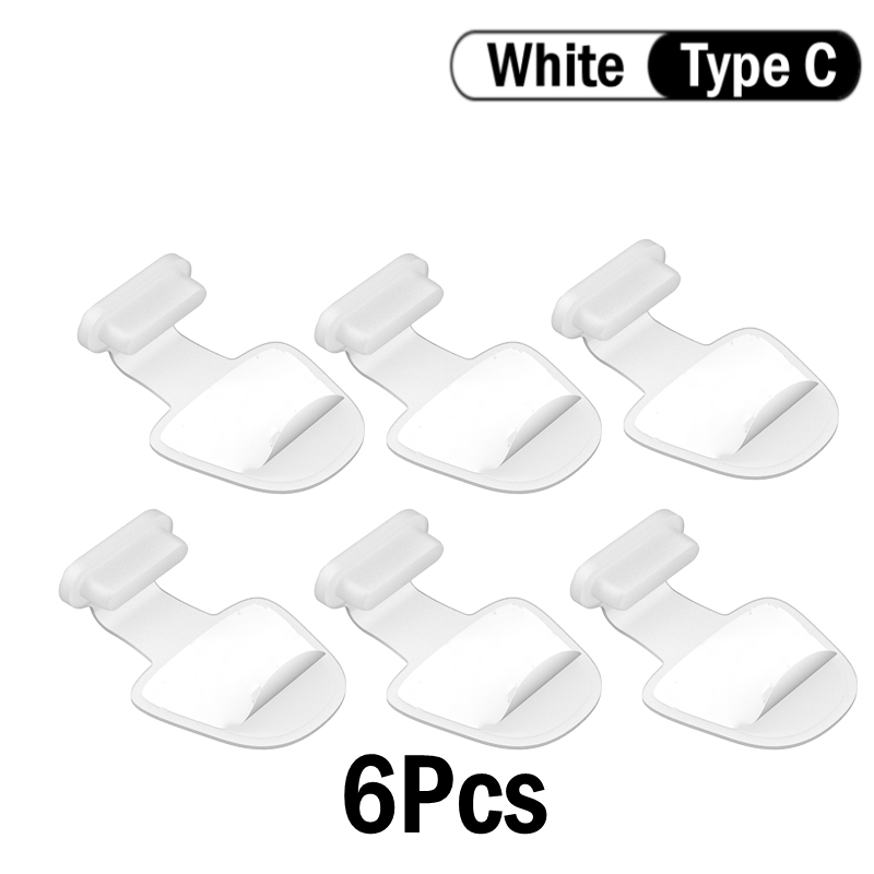Puerto de carga para teléfono móvil, enchufe antipolvo para Apple iPhone Samsung S23Ultra, Protector de puerto USB tipo C, cubierta de tapones antipolvo a prueba de pérdidas: Blanco