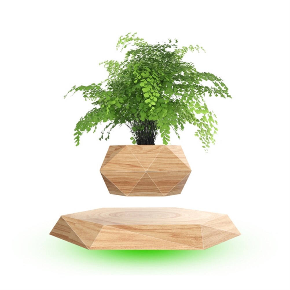 Levitación magnética de aire maceta de flores bonsái magnético maceta escritorio planta flotante olla de mobiliario de escritorio: European regulations