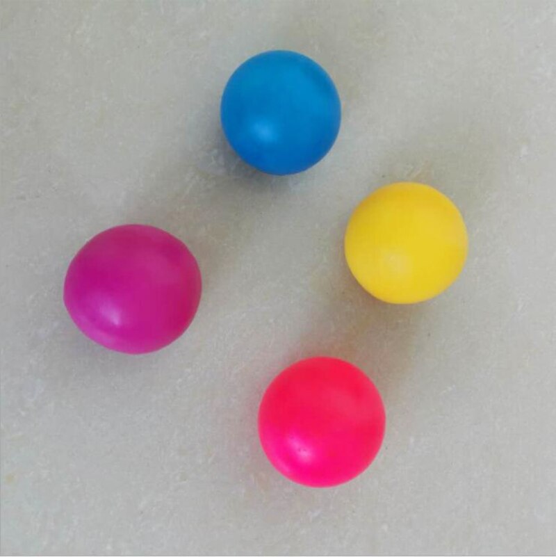 Sticky Balls Throw At Ceiling Decompression Decompression Ball Sticky Squash Ball Suction Decompression Toy Sticky Target Ball
