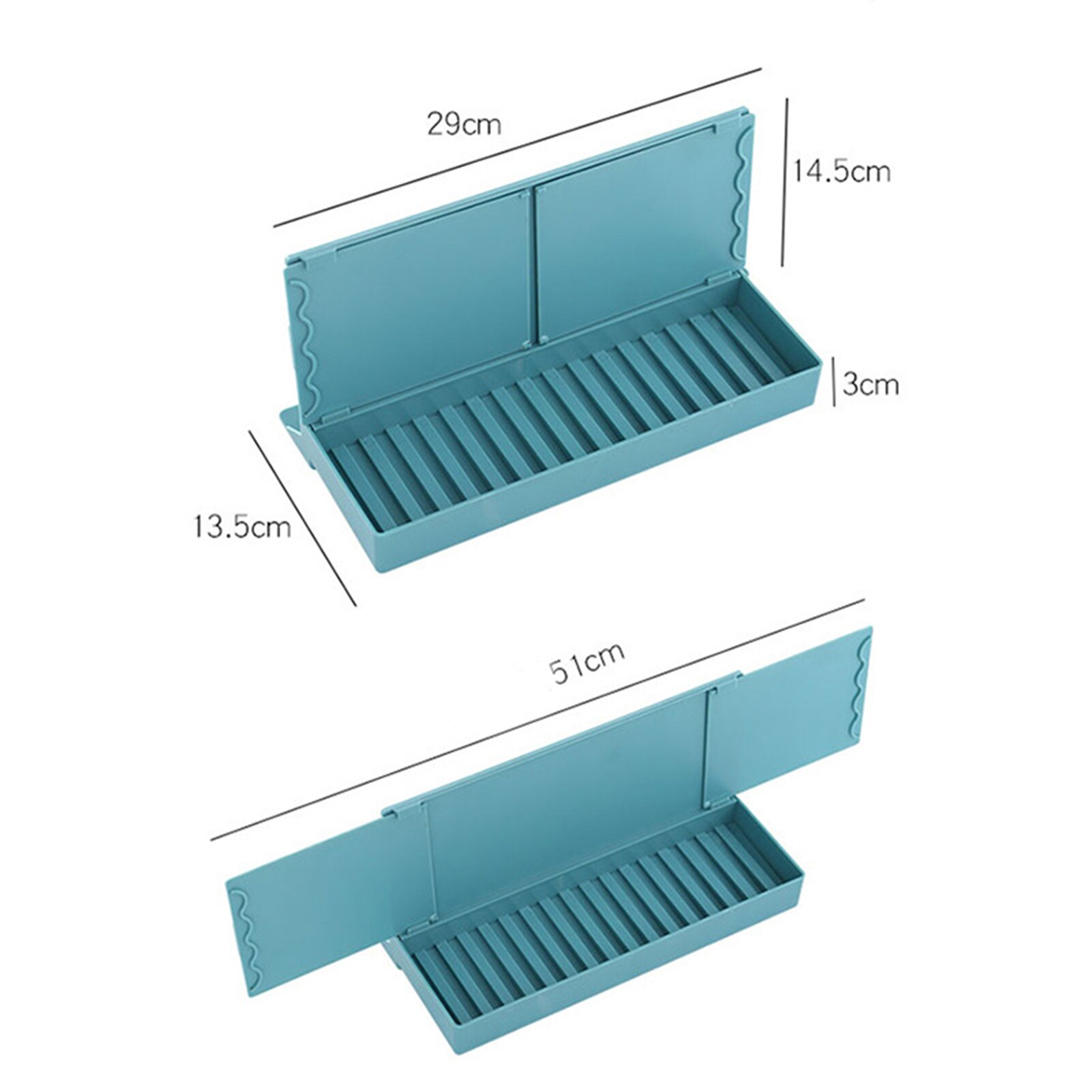 TSH Shop-Protector de salpicaduras de agua Premium para fregaderos de cocina, baño e Isla, 20 L x 5,3 W x 5,7 H pulgadas