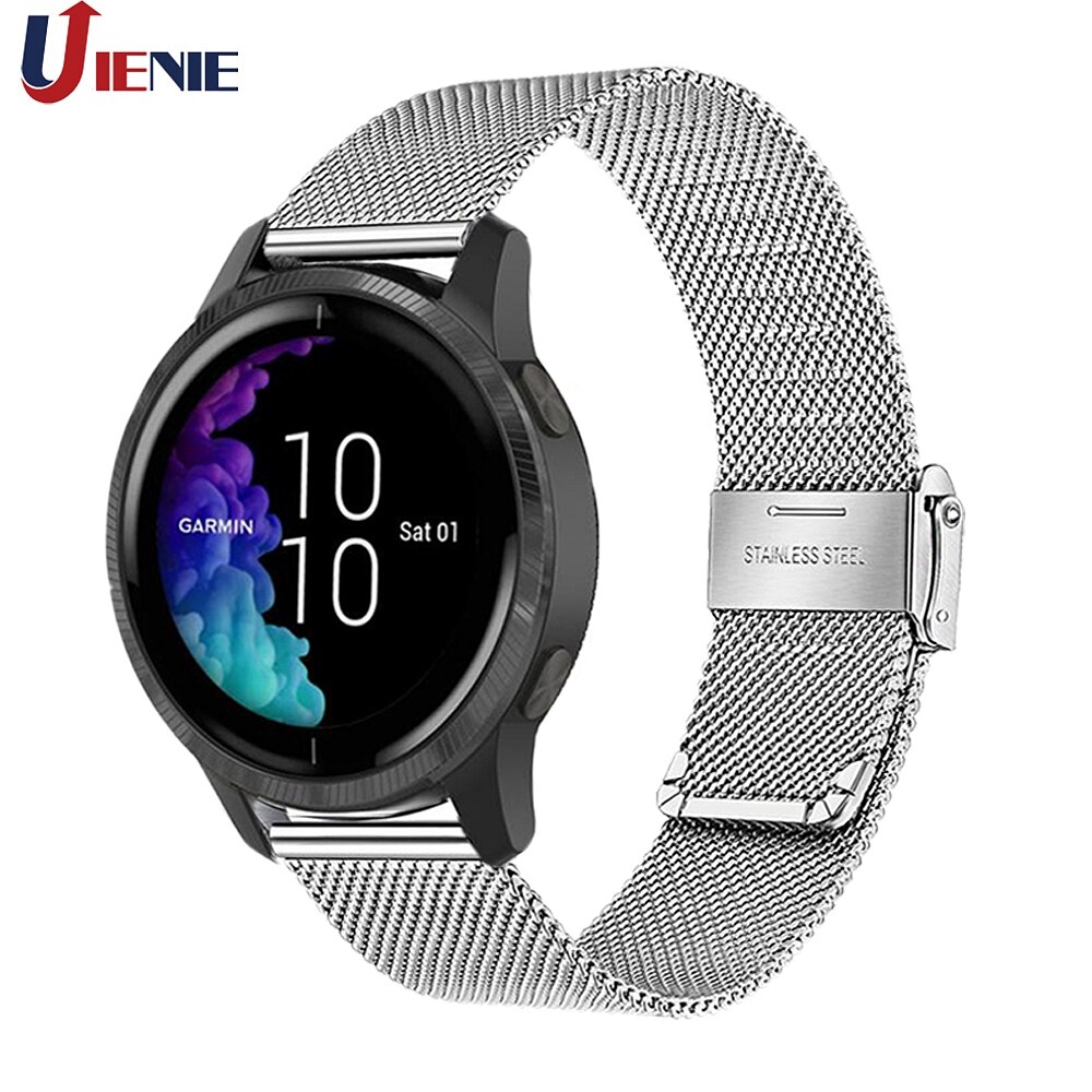 20mm Milanese Armband für Garmin Forerunner 245 M/ Vivoactive 3 Armband Armband Armband für Garmin Venu / GarminMove 3 & Luxe