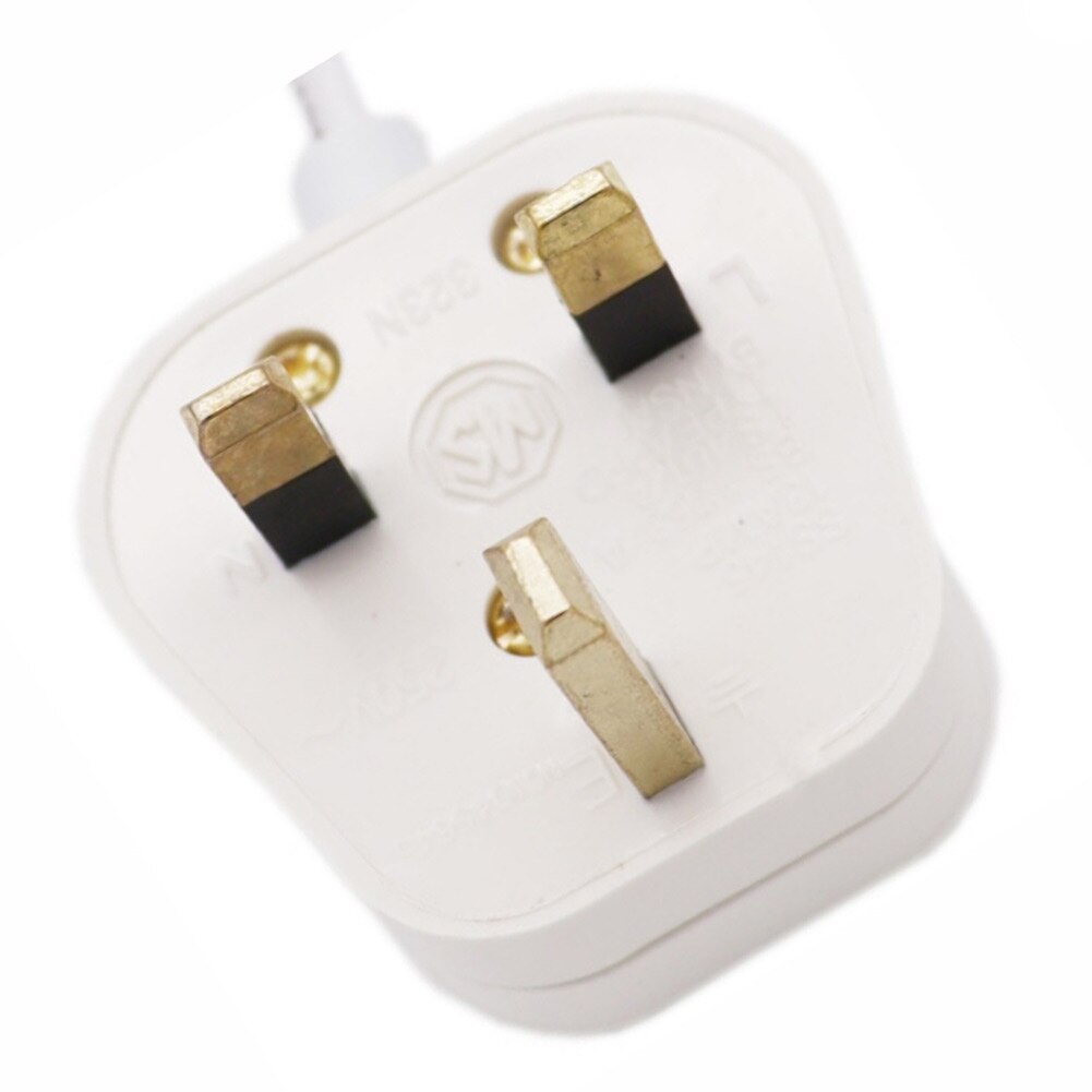 E27 Screw Clamp Table Lamp Holder Fixture Lampholder With On/Off Switch White UK Plug Light Base Stand Bulb Socket 12-265V