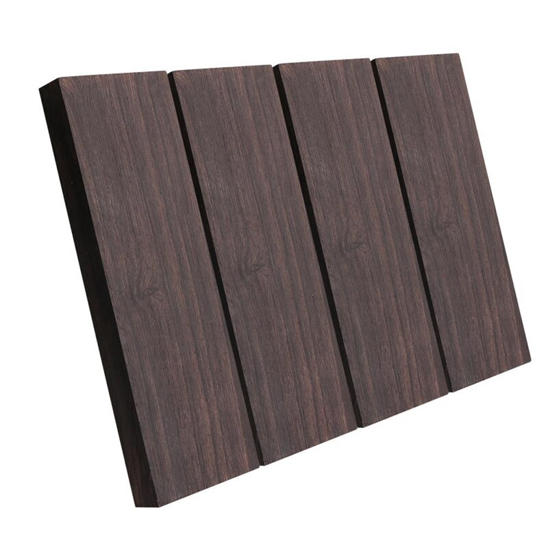 Ebenholz Rohling 12x4x1cm - Naturholz Für Musikinstrumente & Messergriffe
