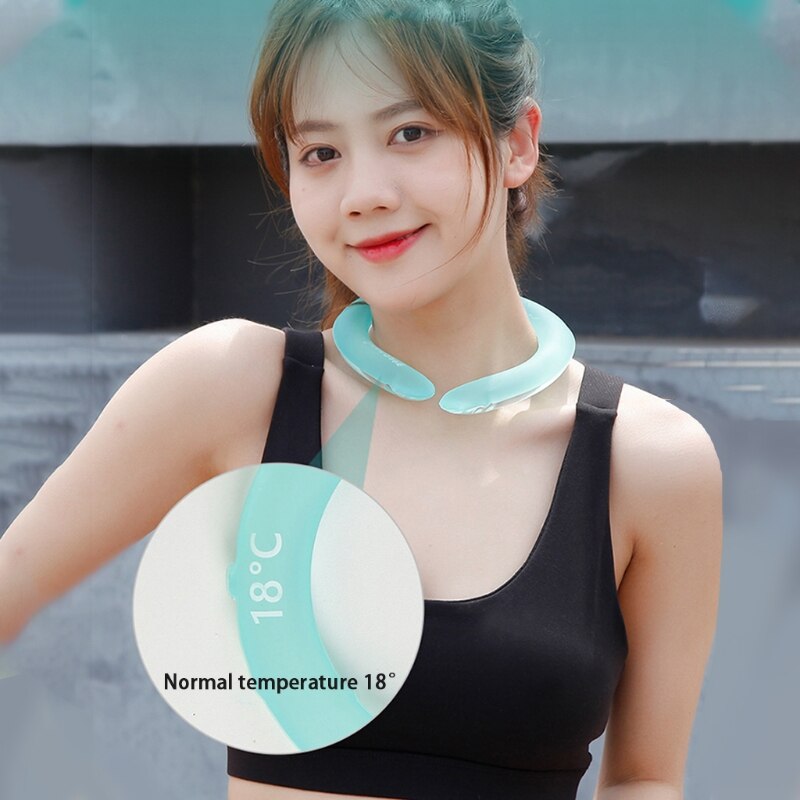 Neck Cooling Tube Reusable Ice Cooler Ring Instant