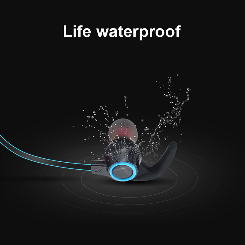 Sport Earphone Wireless Bluetooth -compatible Earphones Waterproof Sports Running Headset Earbuds Noise Cancelling Headphones