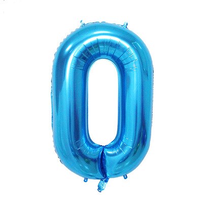 Vsosfiza Golden Zahl 40 Folien Luftballons, Helium Luftballons 40 Zahl