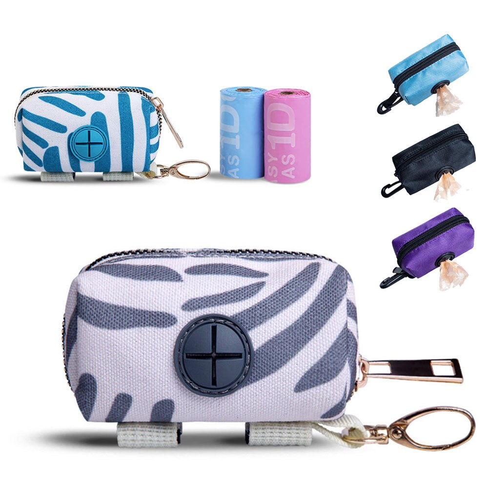 Portable Waste Bag Dispenser for Dogs Waste Bags Carrier Outdoor Puppy Pets Cleaning Supplies Dog Cat Small Tools Poop Bag Box
