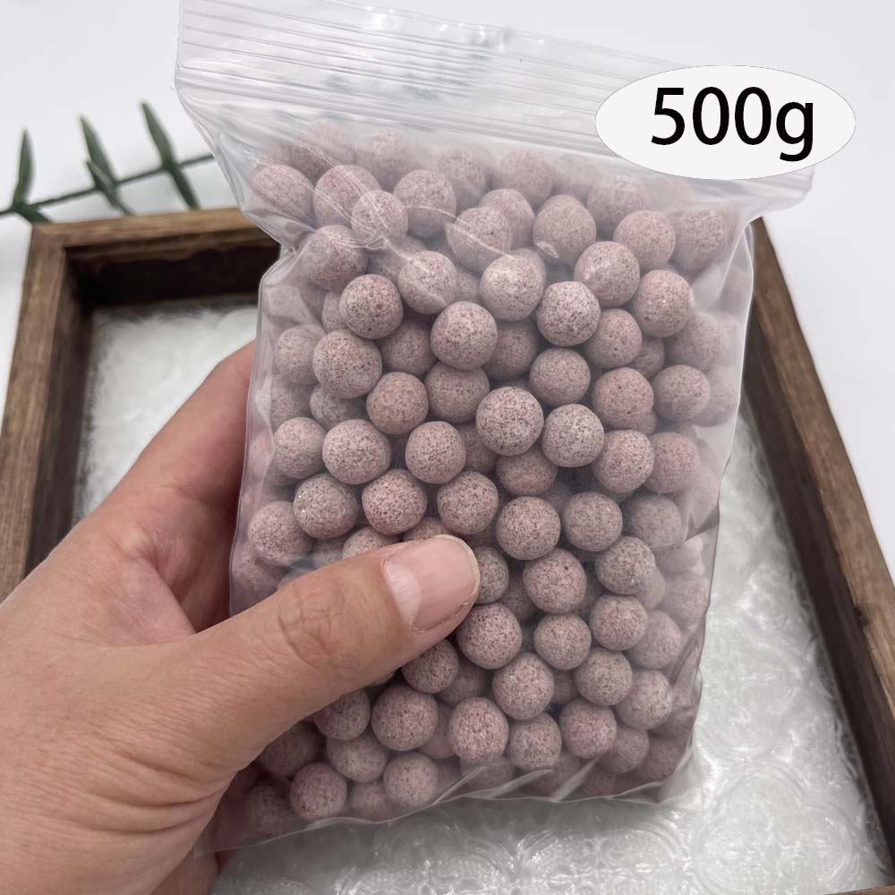 200/500g acuario bola de cuarzo filtro de tanque de peces medios partículas huecas bola biológica Bio filtro para accesorios de acuario: Blanco
