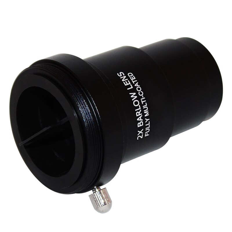 1.25 Inch 2X Metalen Barlow Lens En Camera T Adapter Voor Telescopen Oculair