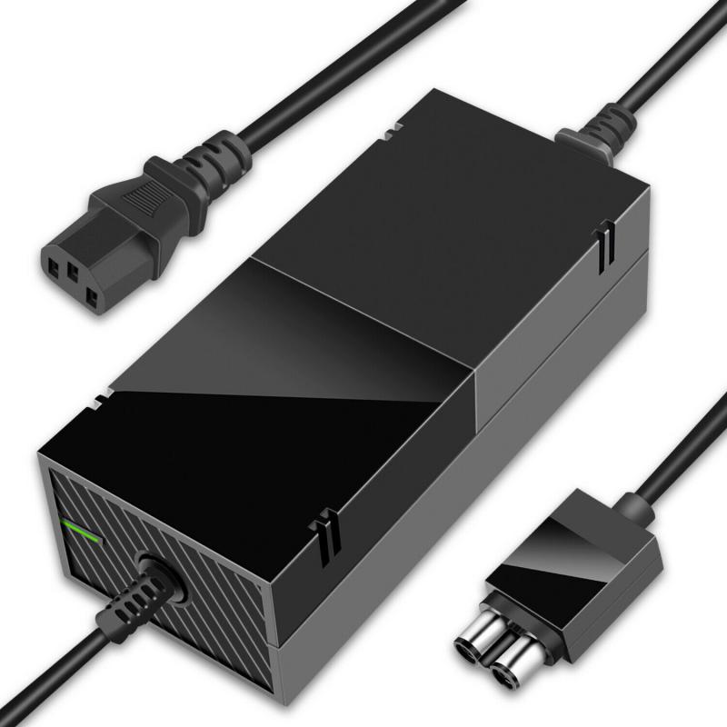 US/UK/EU Plug For Xbox One Power Supply, AC Adapter Replacement Charger W/Cable Brick Advanced Quietest Version