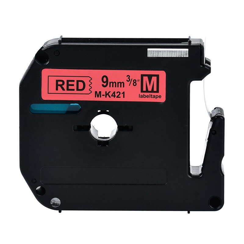 Multicolor 9/12mm mk231 tapes Compatible for Brother p-touch Label Printer mk-231 M-K231 MK-231 mk131 mk-131 m-k131 mk 431 531: 9mm black on red