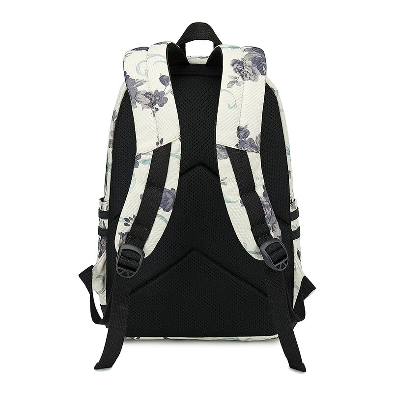 Fengdong flower schooltassen voor meisjes, tieners, usb-rugzak, damestas, middelbare schooltas, schooltas voor tieners