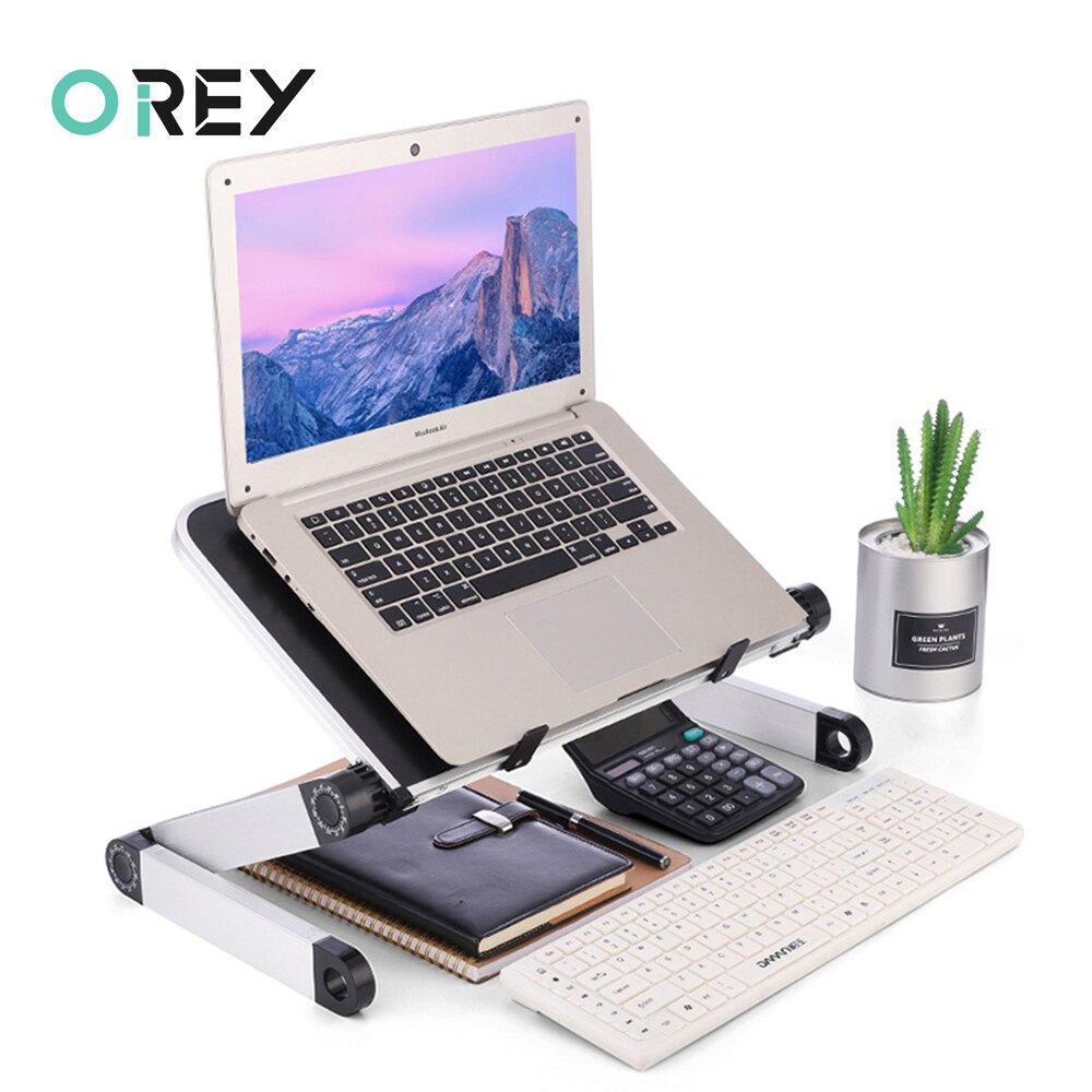 Adapdesk Adjustable Laptop Stand Aluminum For Bed Standing Desk For Macbook Air Support Notebook Stand Laptop Holder Riser Table